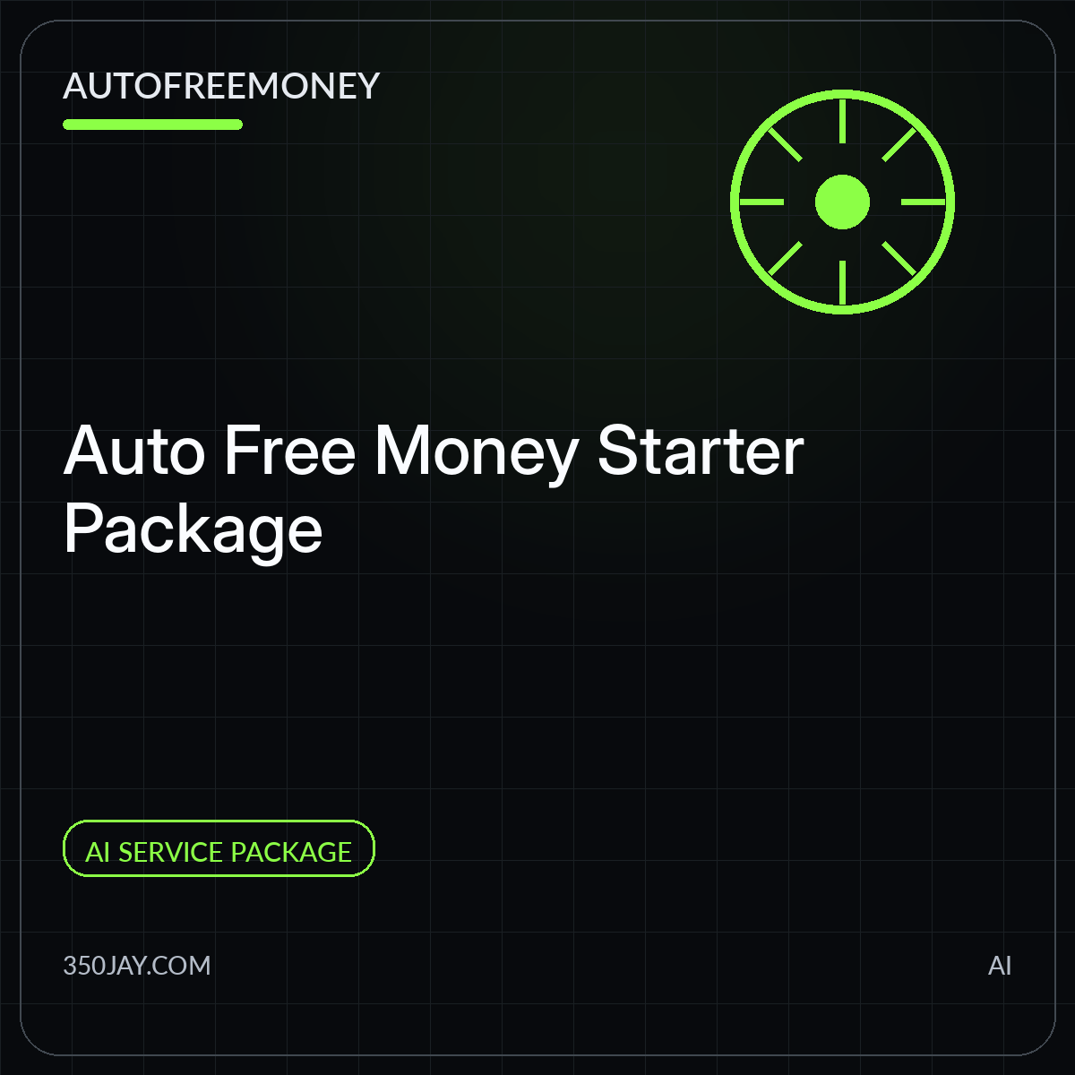 Auto Free Money Starter Package