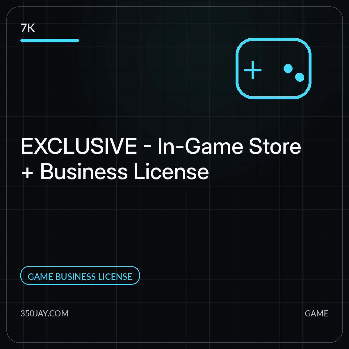 EXCLUSIVE — In-Game Store + Business License