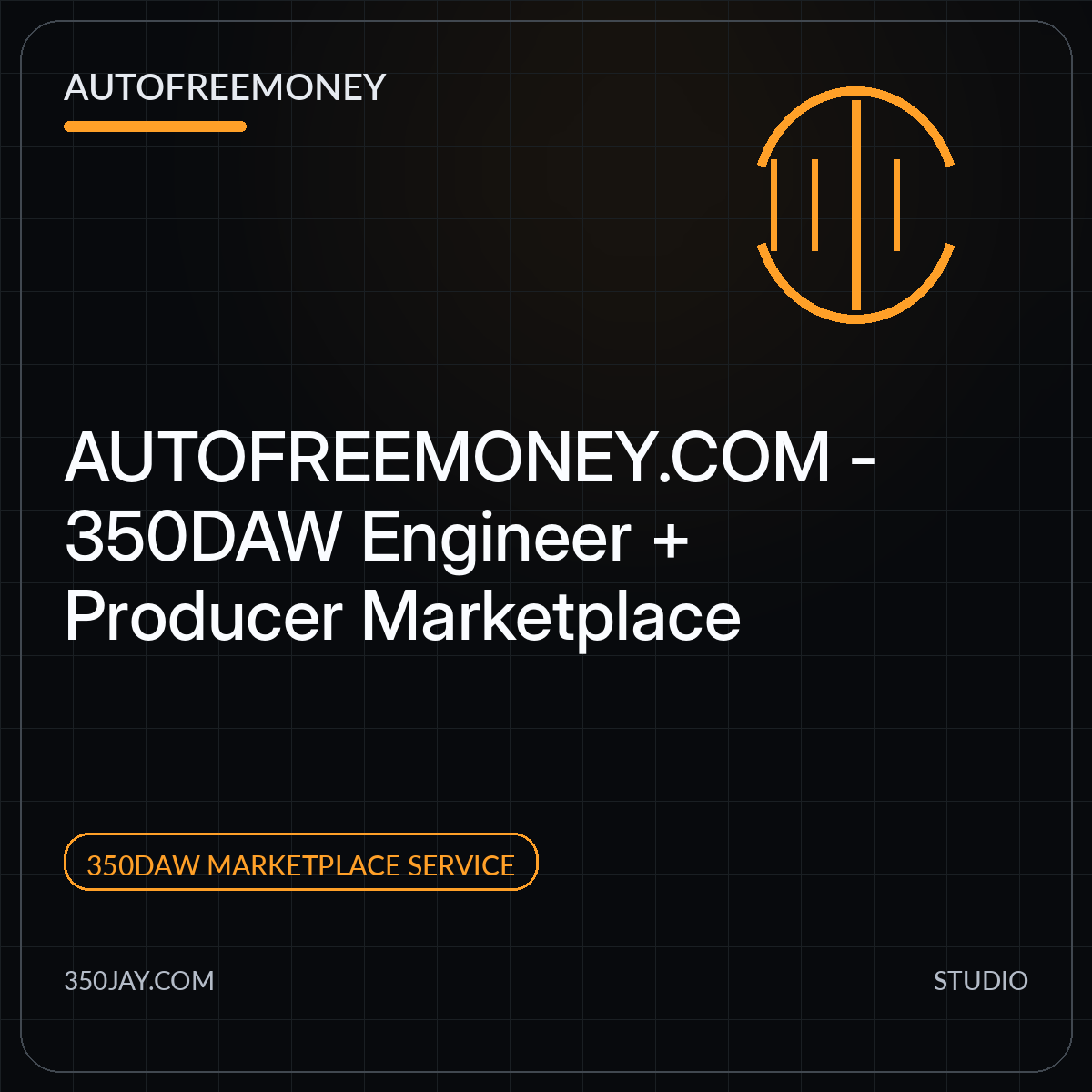 AUTOFREEMONEY.COM — 350DAW Engineer + Producer Marketplace